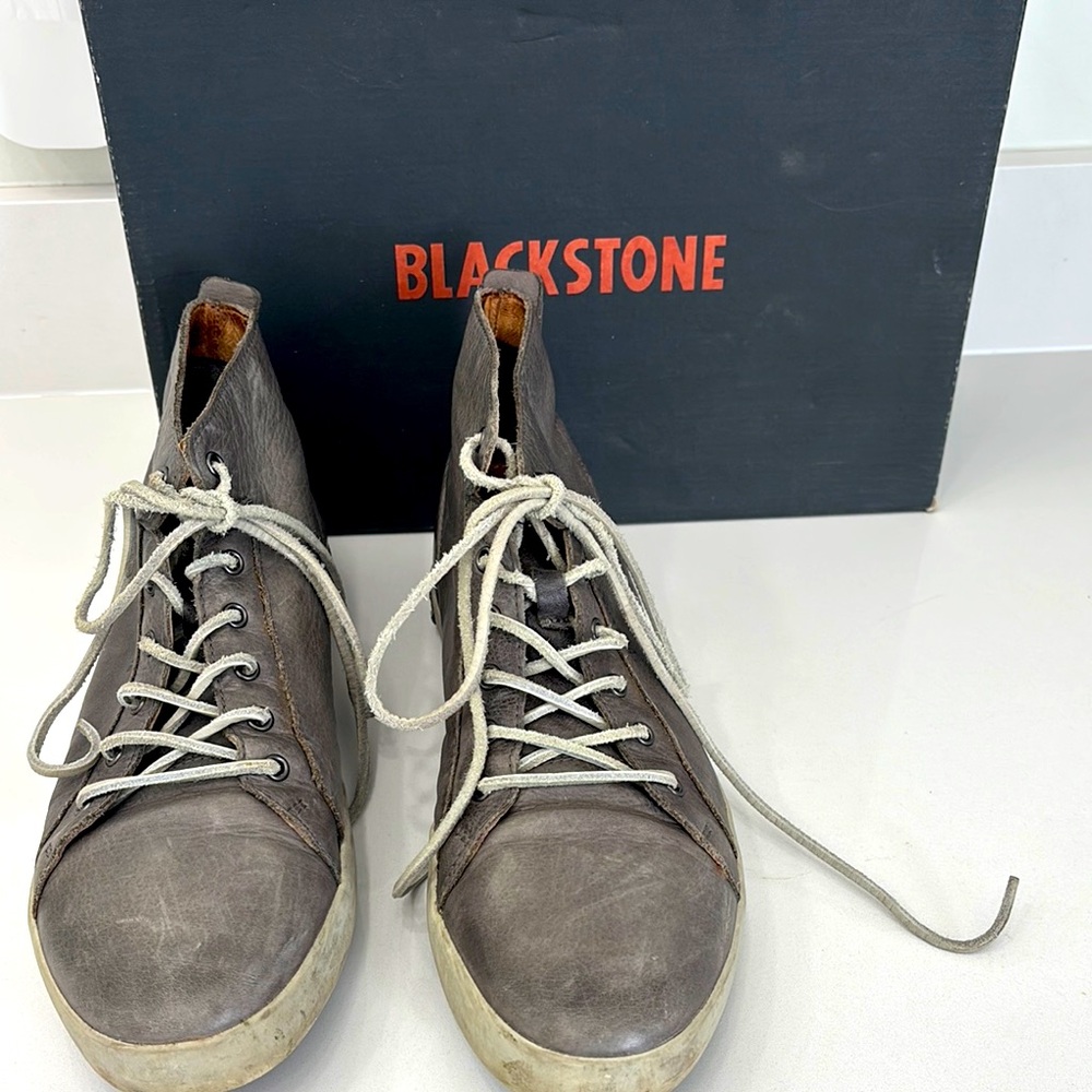 Men’s Blackstone leather Hightopss